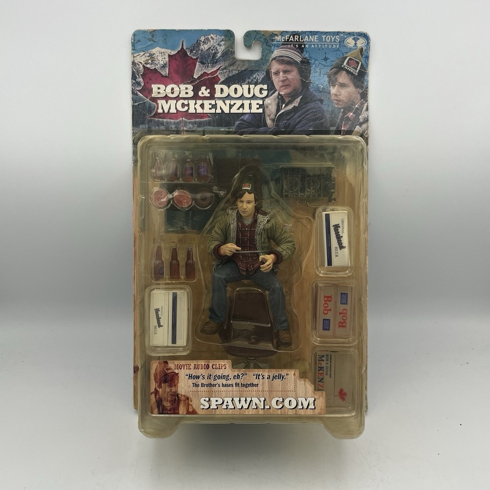 2000 McFARLANE TOYS Bob McKenzie Strange Brew Action‎ Figure